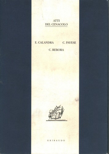 Atti del cenacolo - -, clemente