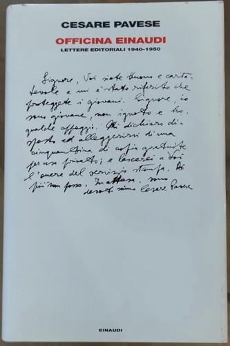 Cesare pavese officina - cesare,