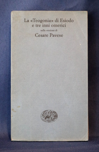 Pavese teogonia di - pavese,, "teogonia"